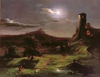 Paysage (clair de lune), vers 1833-34